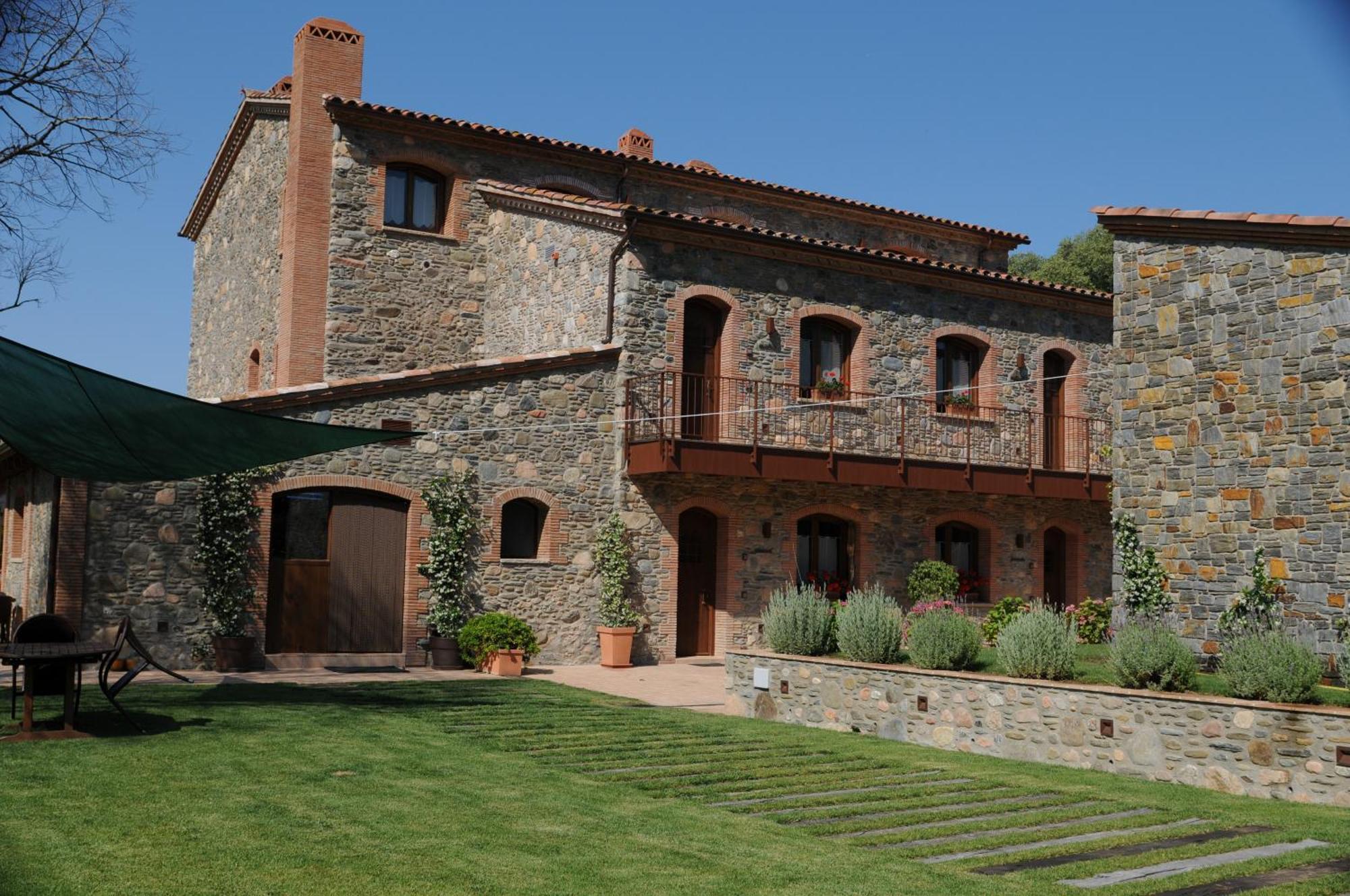 Hotel Rural Can Vila Sant Esteve De Palautordera Exterior foto
