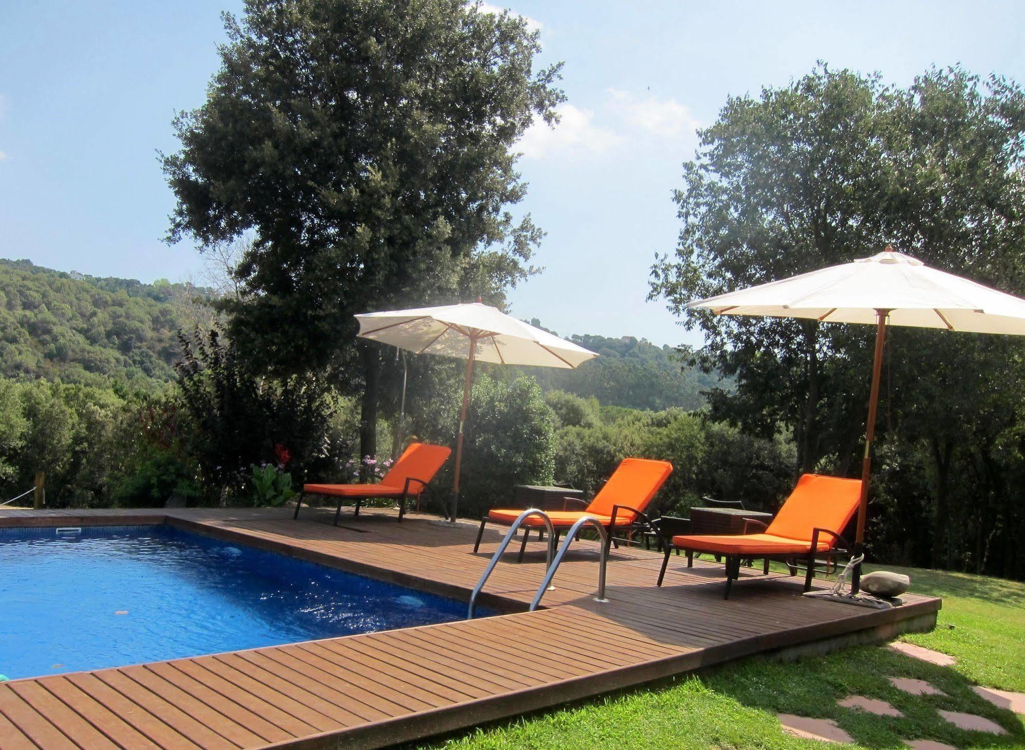 Hotel Rural Can Vila Sant Esteve De Palautordera Exterior foto
